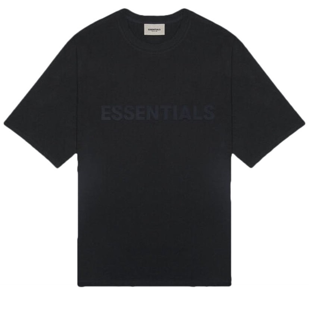 Essentials by Fear of God black logo T-shirt